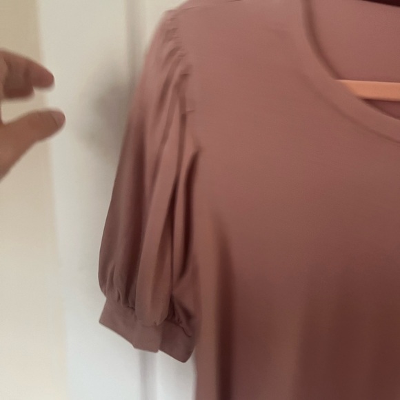 Boden Dusty Pink Short Sleeve Blouse - Picture 4 of 5